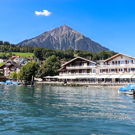 Strandhotel Seeblick Faulensee Eksteriør bilde