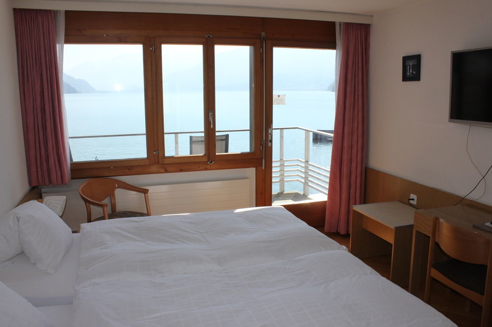 Strandhotel Seeblick Faulensee Eksteriør bilde