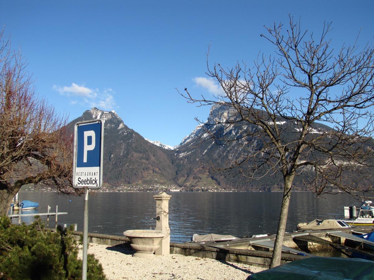 Strandhotel Seeblick Faulensee Eksteriør bilde